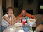 Scott and Janine 826.jpg: 2003/08/16 - Tom and Maria's House Warming - Oceanside - 2003